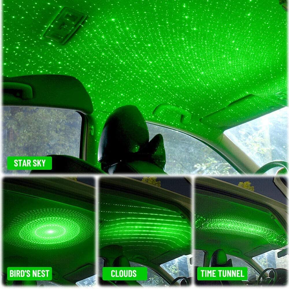 Lumière d'ambiance de toit de ciel étoilé de voiture