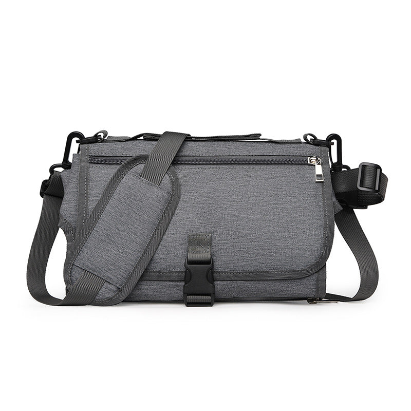 Tapis à langer portable pour bébé Sac à couches pliable multifonctionnel pour voyage en extérieur