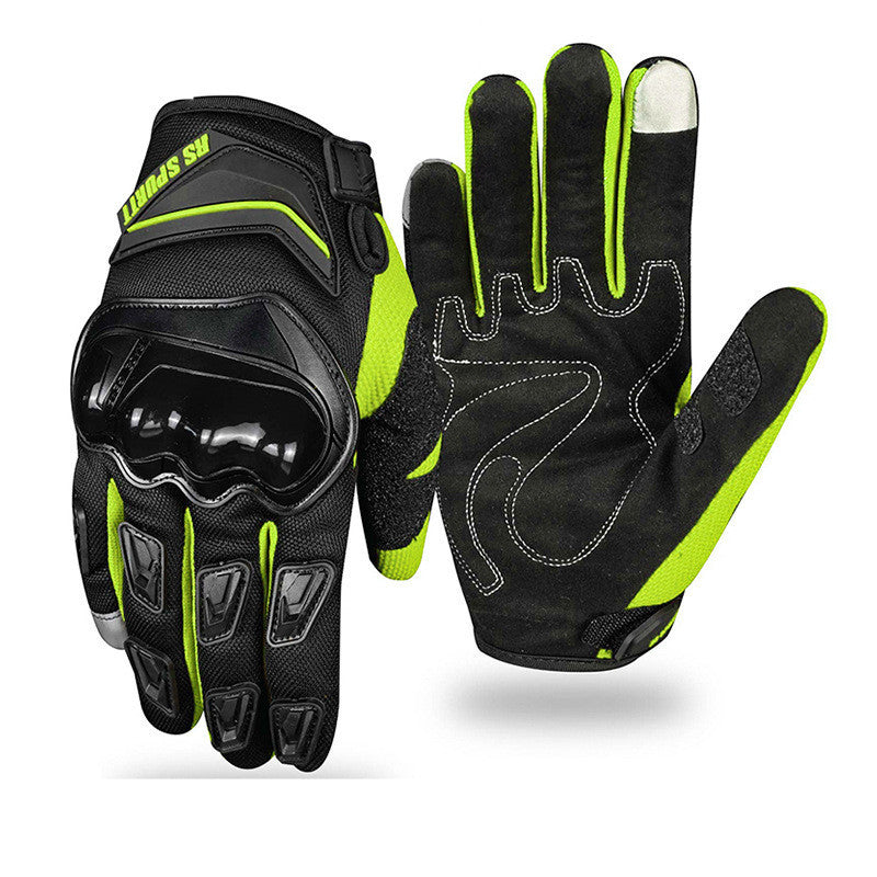 Gants de moto pour hommes résistants à l'usure, respirants et antidérapants