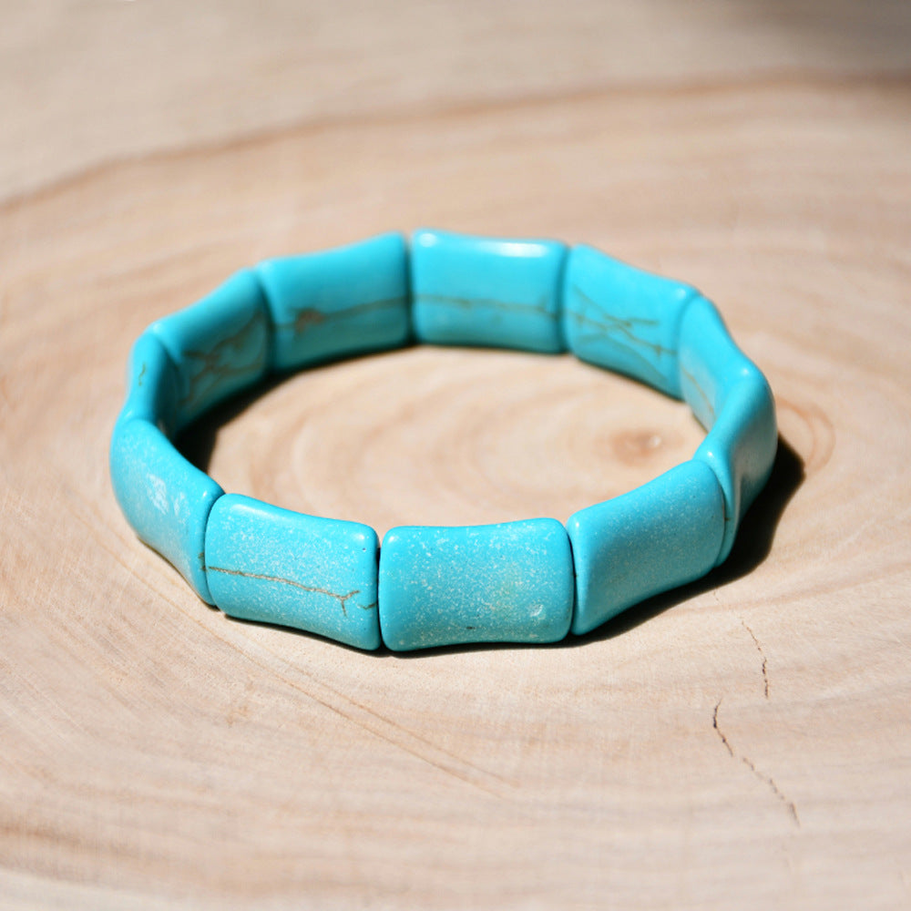 Bracelet géométrique rétro pour hommes et femmes
