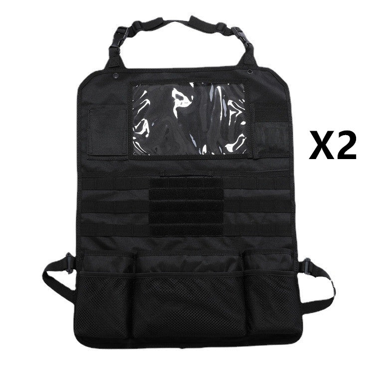 Sac de rangement pour siège arrière de voiture à l'intérieur de la voiture