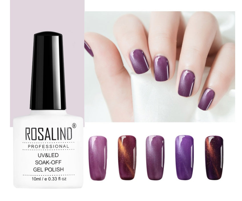 Vernis à ongles gel photothérapie effet œil de chat 30 couleurs