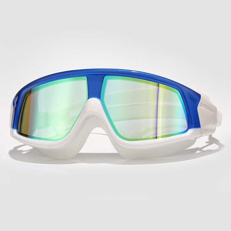Swimming goggles swimming goggles HD waterproof anti-fog goggles swimming goggles large box HD goggles