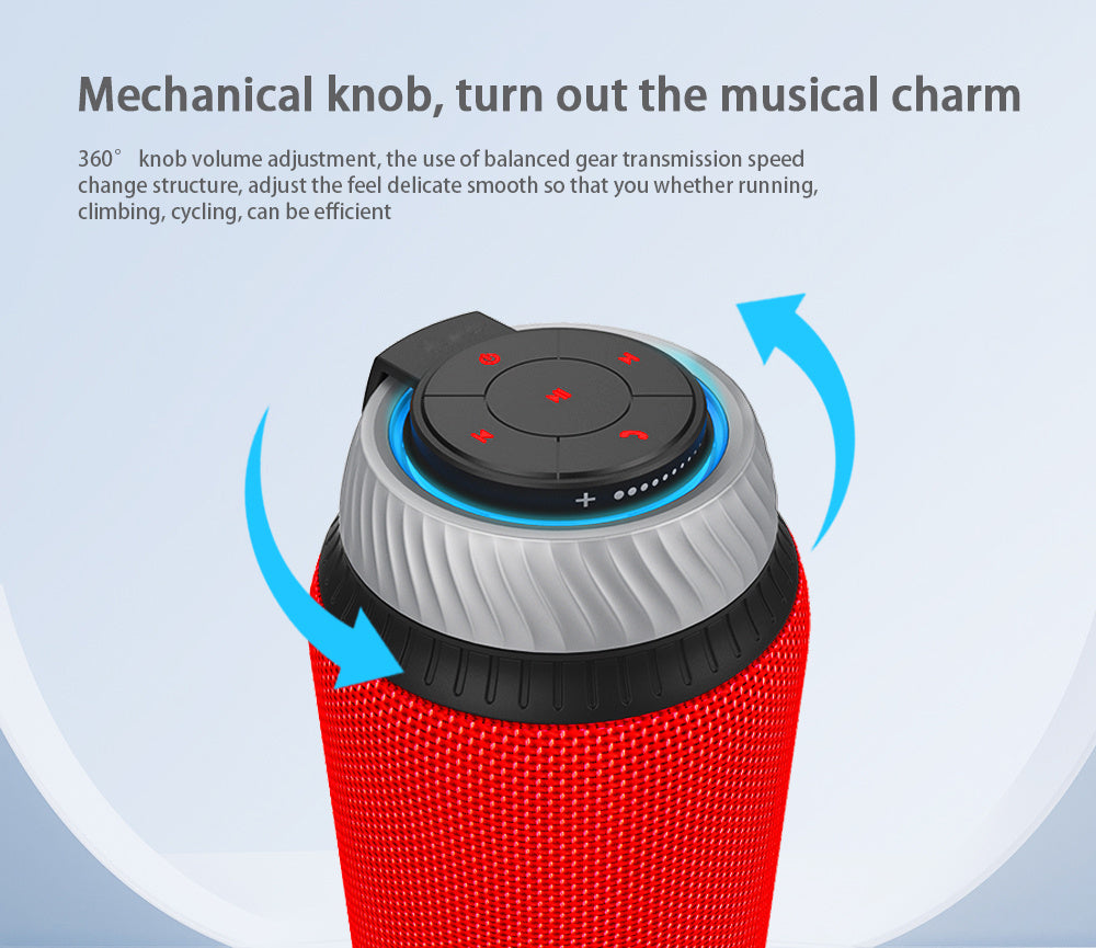 Audio Bluetooth sans fil Portable Rechargeable Travail Maison Sport Voyage Stéréo Surround