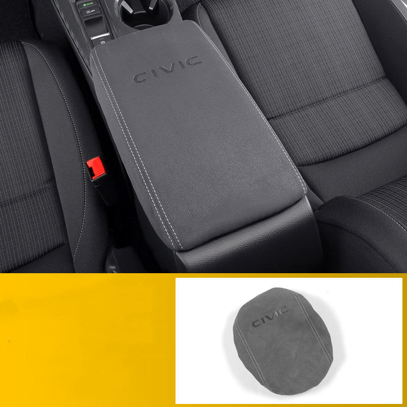 Armrest Box Leather Cover Central Control Armrest Interior Special