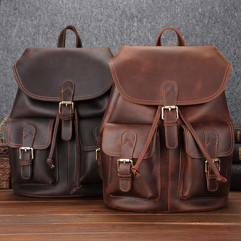 Sac de voyage en cuir grande capacité pour homme