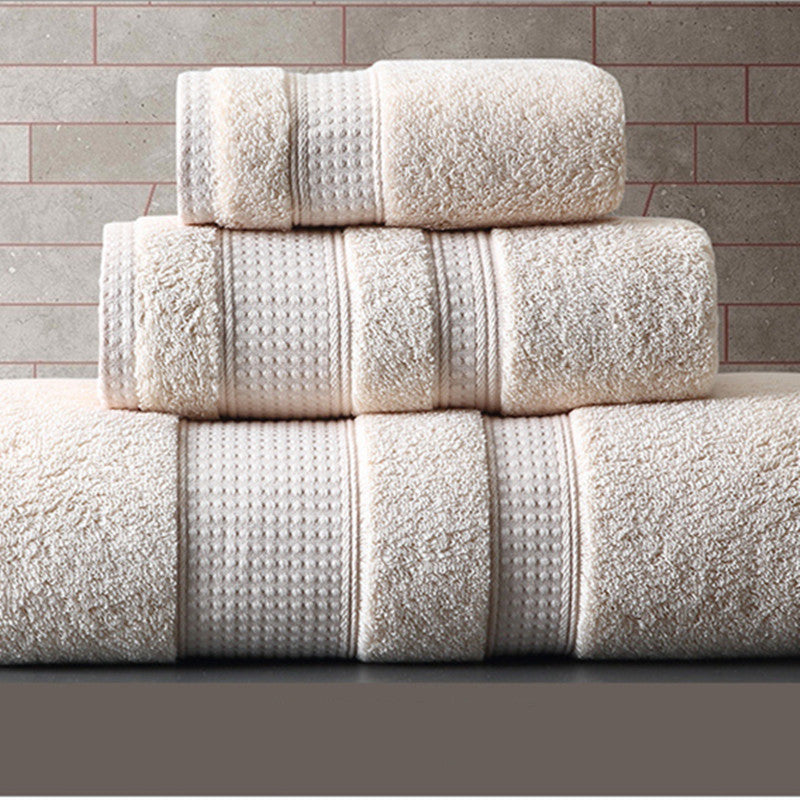 Serviette de Plage/Bain Épaisse en Microfibre Coton