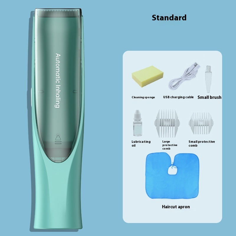 Baby Waterproof Automatic Hair Suction Hair Clipper