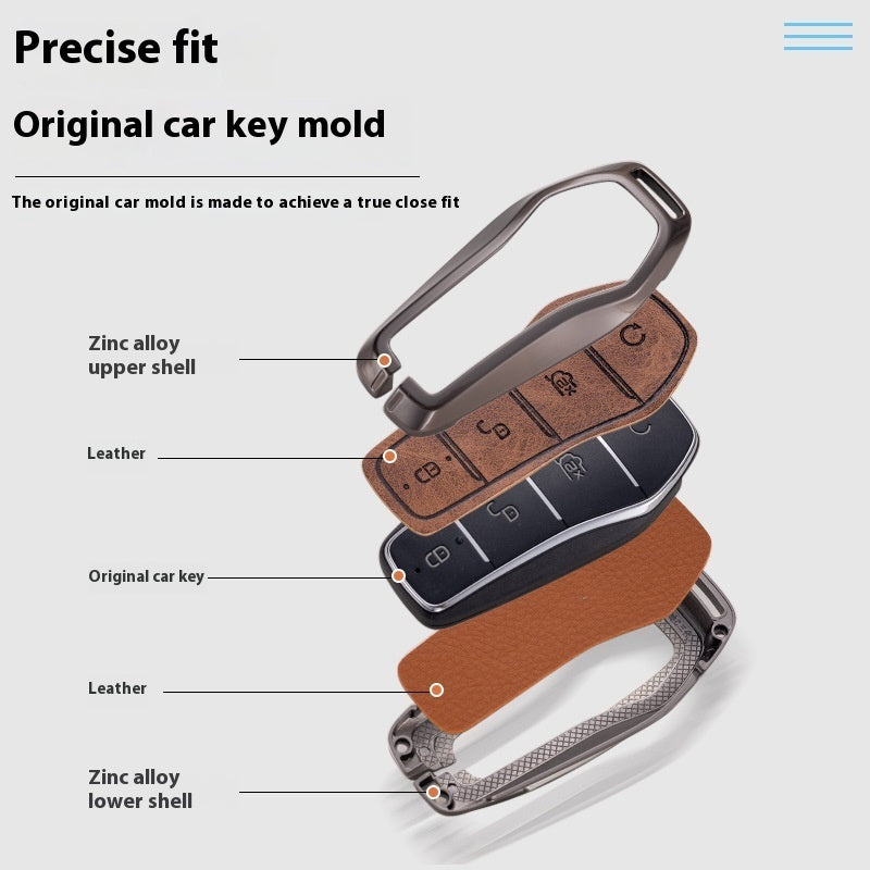 BYD Key Cover Car Supplies Case Buckle Packs