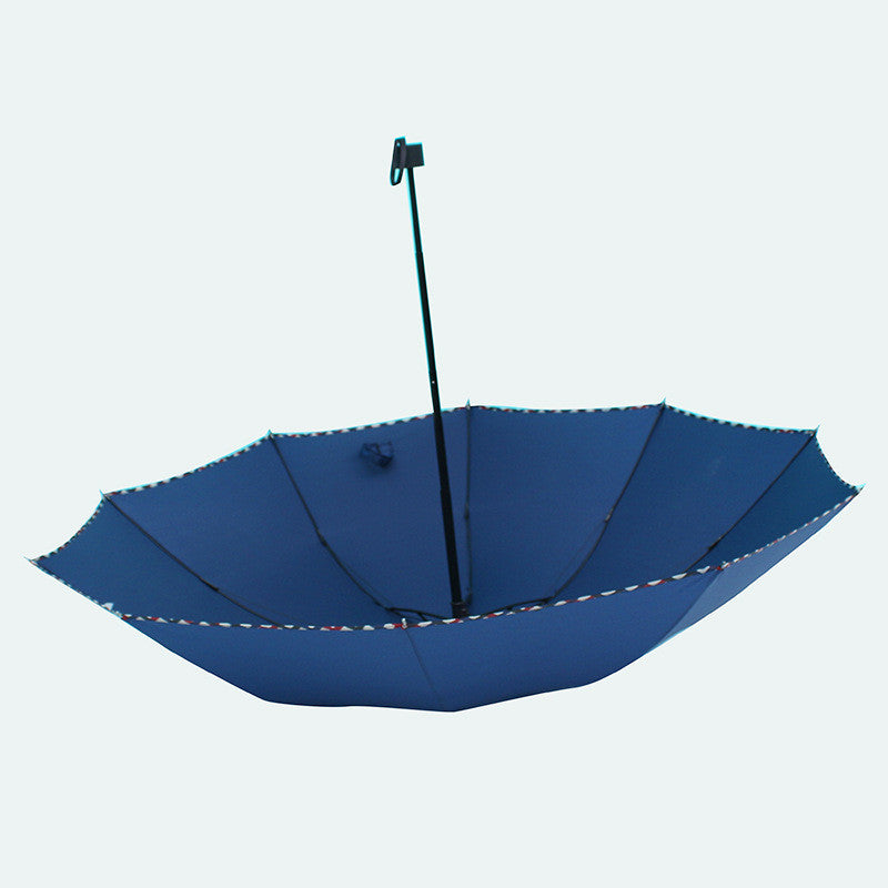 Plus Ten Bone Black Glue Sunscreen Umbrella