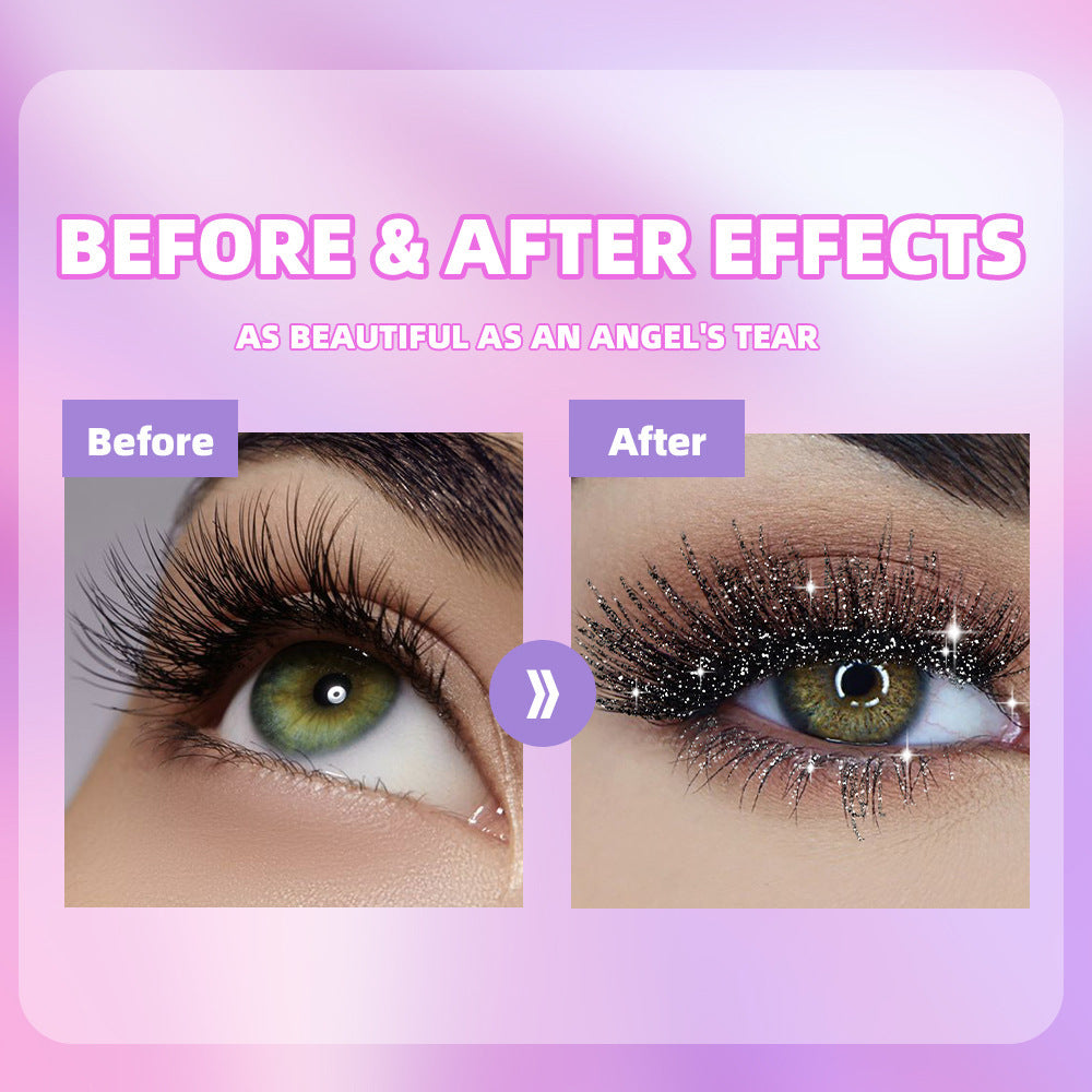 Mascara Épais, Imperméable et Anti-Bavures pour des Cils Recourbés