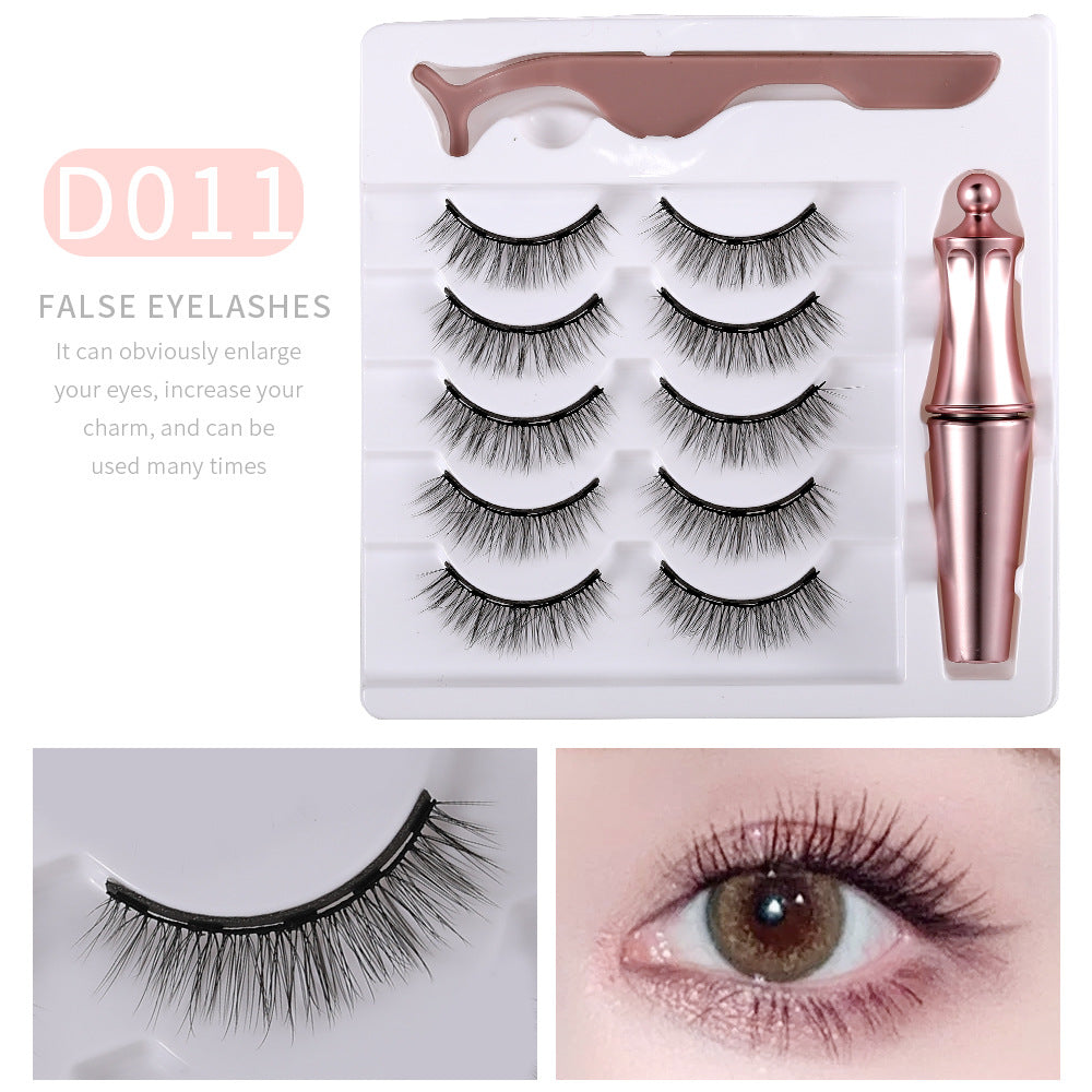 Cils de vison Cils magnétiques 5 paires d'aimants