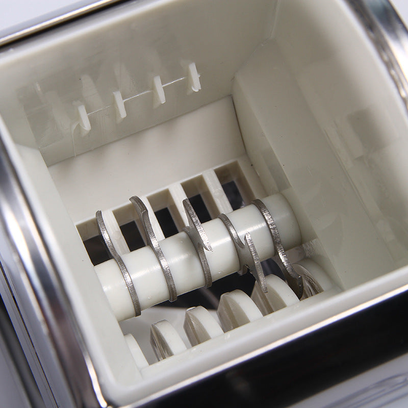 Mini broyeur à glace manuel domestique en acier inoxydable