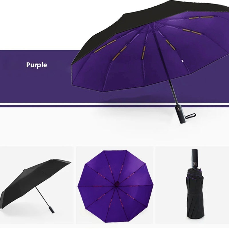 Double-layer Automatic 10-bone Double-bone Sunny Umbrella