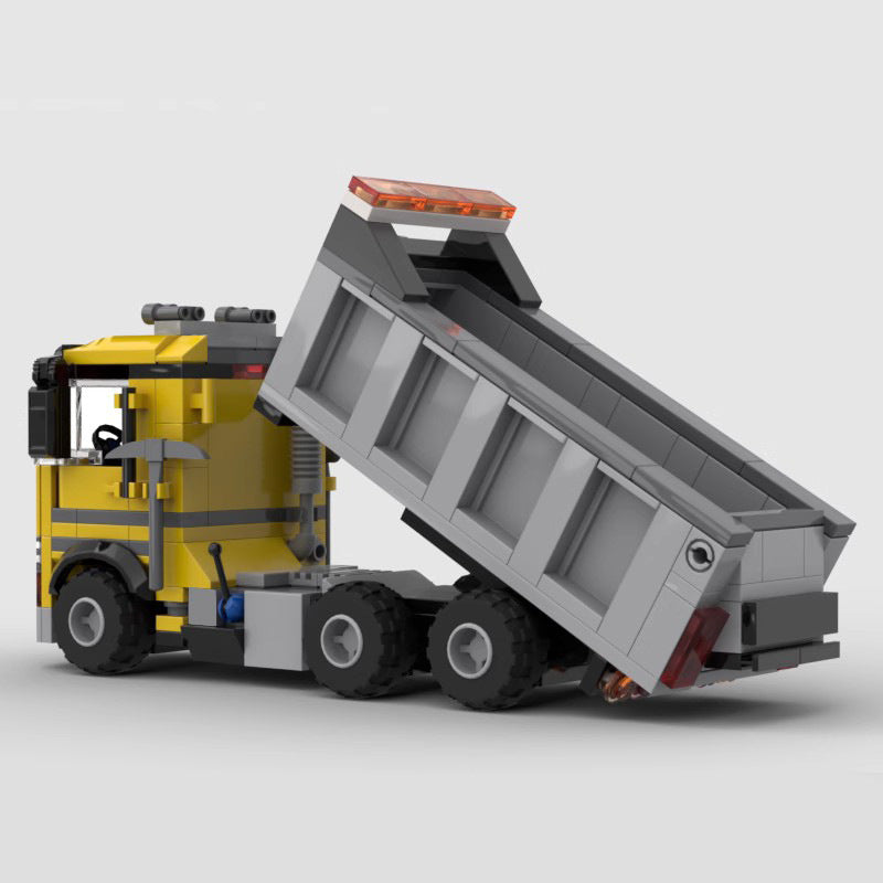 MOC Domestic Building Blocks Car Model Creative Heavy Truck