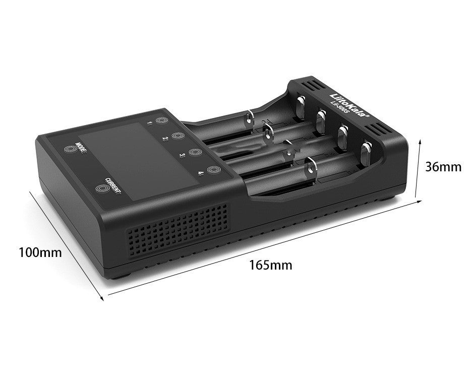 Smart Charger LCD Display To Detect Battery Capacity