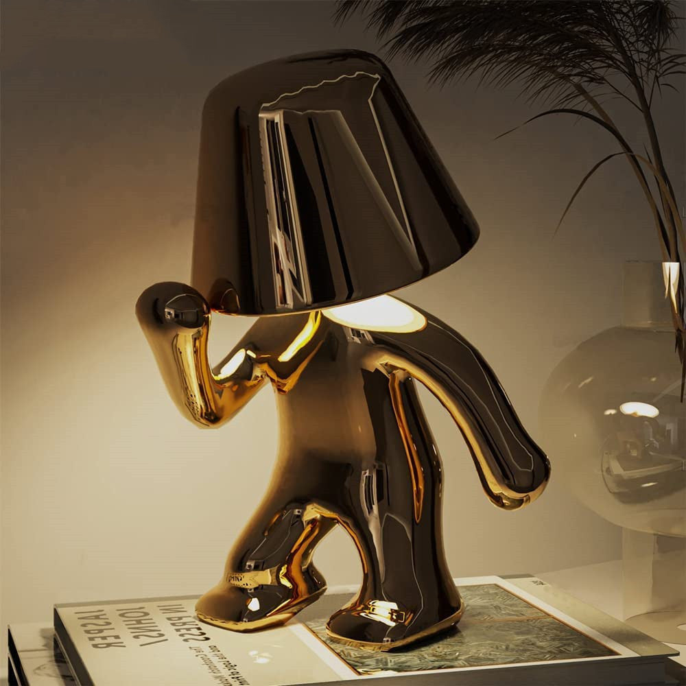 Lampe de chevet décorative simple et rechargeable