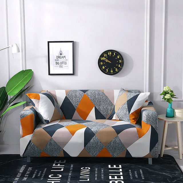 Housse de canapé coussin canapé imprimé housse de canapé