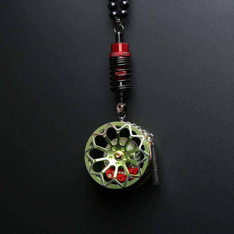 Pendentif de voiture suspension amortisseur de frein de roue