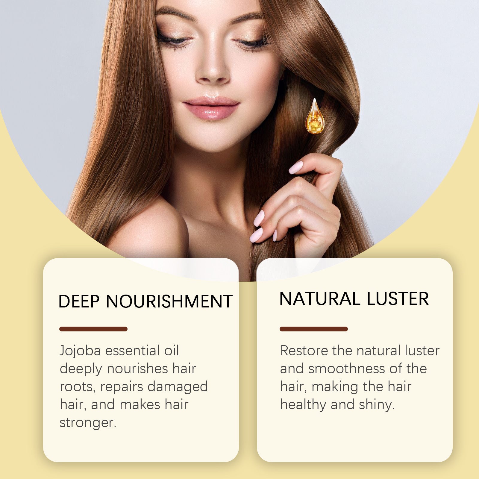 Crème Coiffante Jojoba Douce et Nourrissante