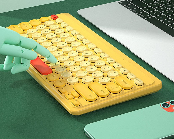 Laptop Wireless Keyboard Mute USB External Connection