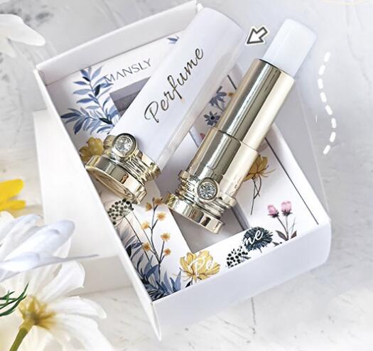 Parfum solide longue durée, compact et portable