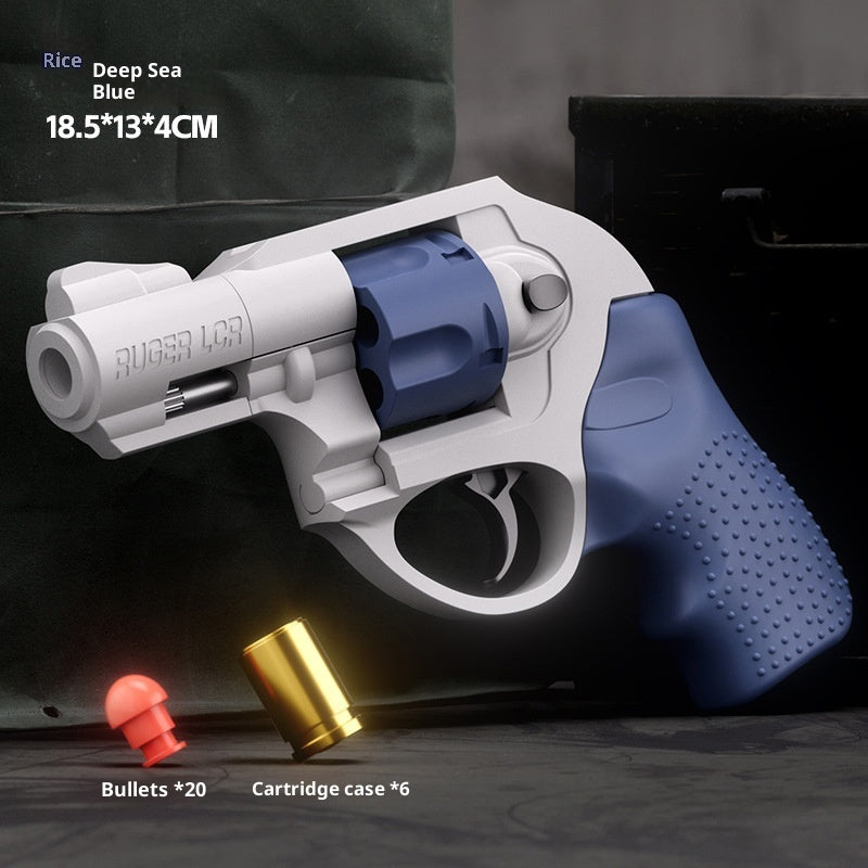 Left-wheel Soft Bullet Gun Can Launch Toy Gun