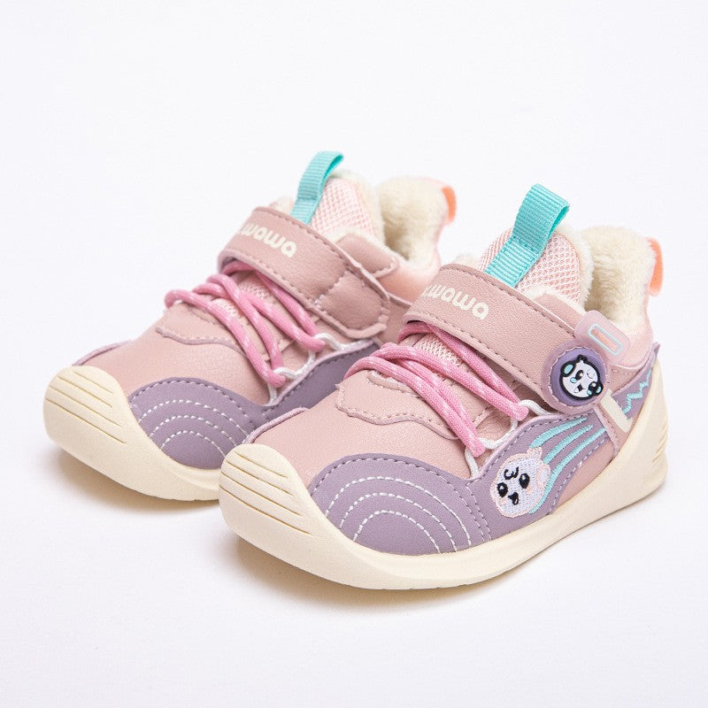 Ultra-fiber Thick-soled Sports Light And Comfortable Toddler Shoes