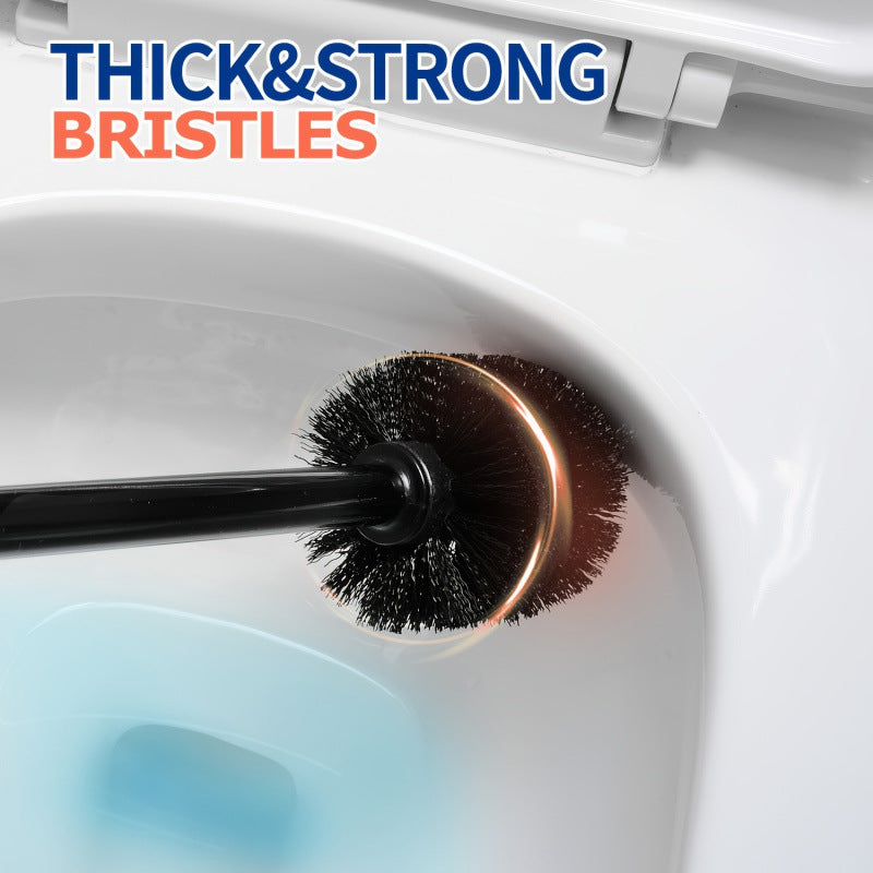 Portable Family Simple Bathroom Toilet Brush Set