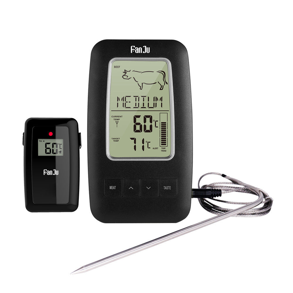 Hangable Kitchen Food Thermometer With Probe Sensor