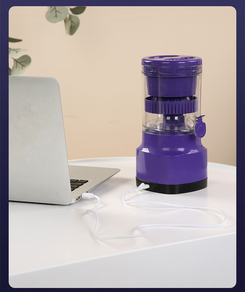 Presse-Agrumes Électrique, Presse-Citron USB Rechargeable, Extracteur de Jus d'Agrumes USB Rechargeable, Mélangeur Portable, Gadgets de Cuisine