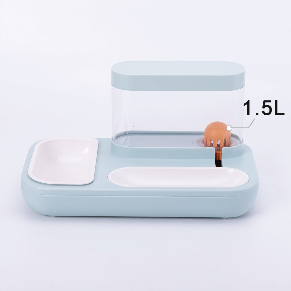 Distributeur automatique de nourriture et d'eau pour chat