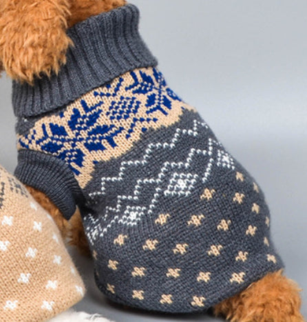 Pull Minimaliste Imprimé Chien Mignon