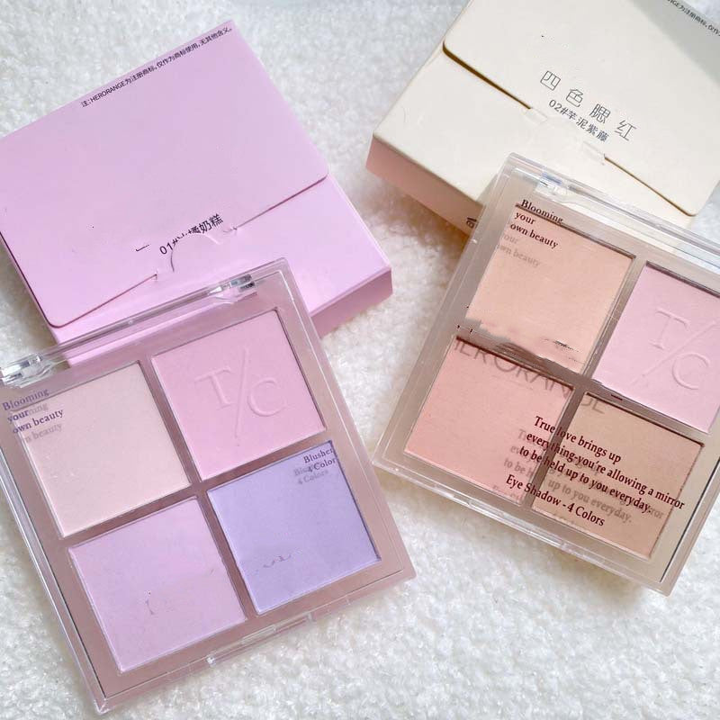 Fard à joues mat naturel nude et chaud