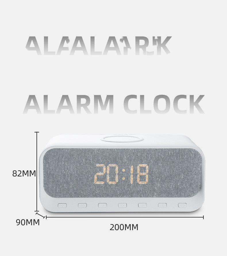 CYB-ST8 Alarm Clock Mobile Phone Wireless Bluetooth Speaker