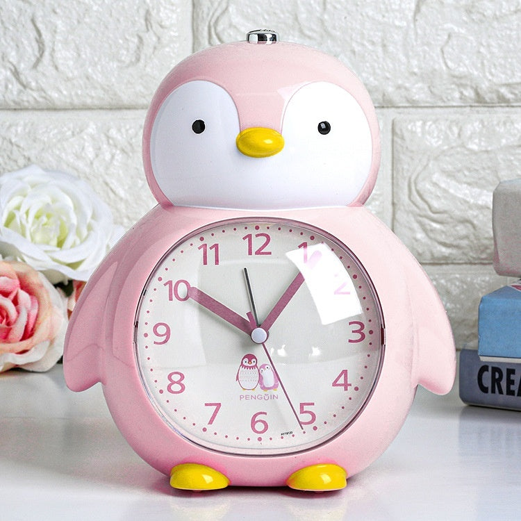 Réveil de chevet silencieux, joli et parlant pour étudiant avec fonction rappel de sonnerie