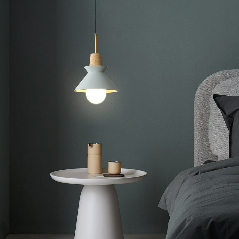 Danish Minimalist Bedroom Bedside Small Chandelier Creative Modern