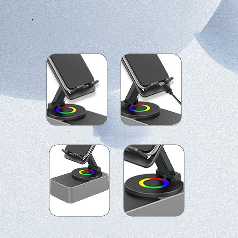Desktop Tablet Live Stream Stand Small Speaker