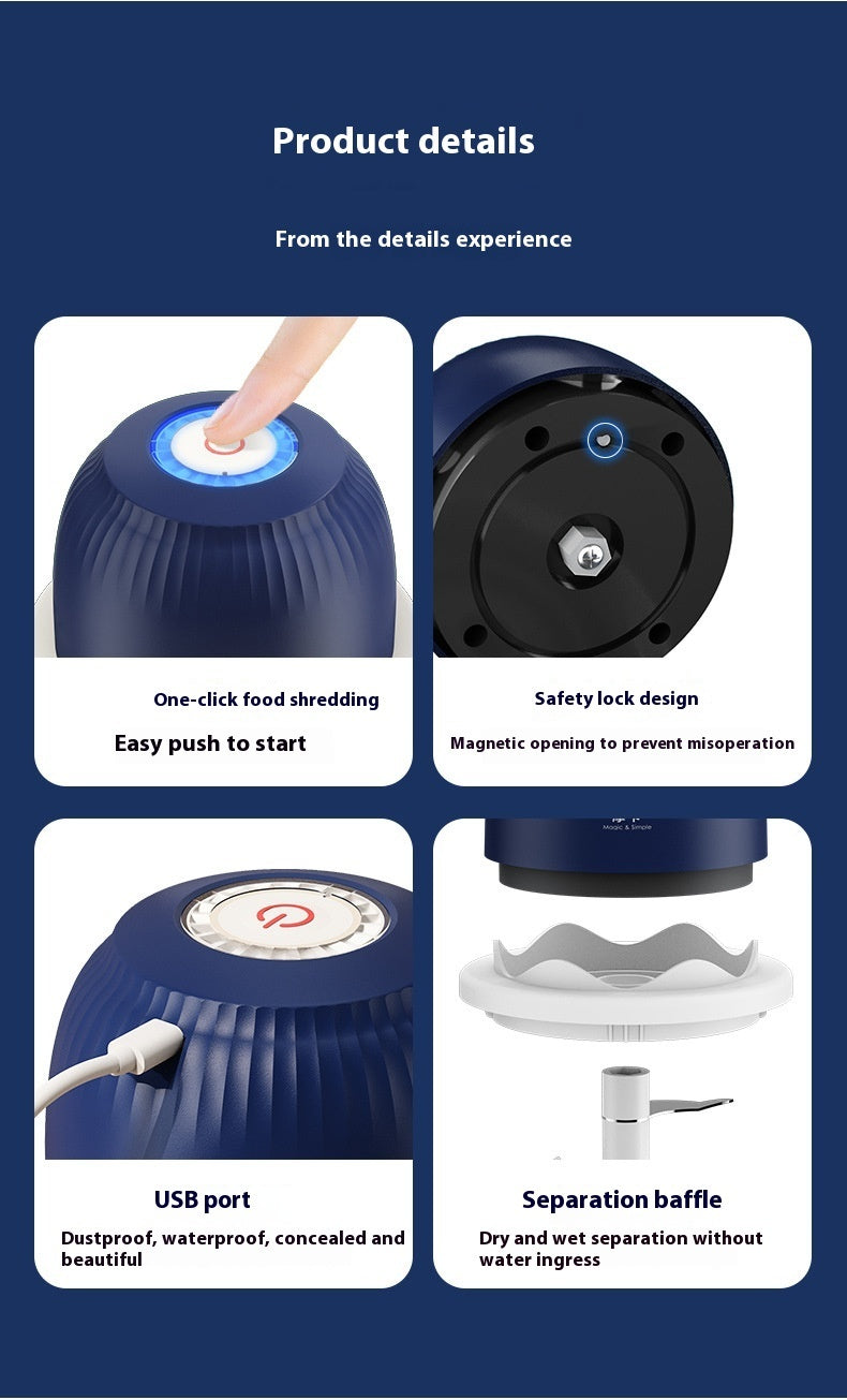 Mini presse-ail électrique sans fil
