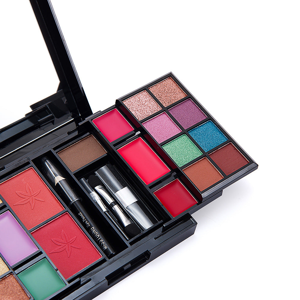 Eyeshadow Blush And Eyebrow Powder Makeup Palette Cosmetics Case