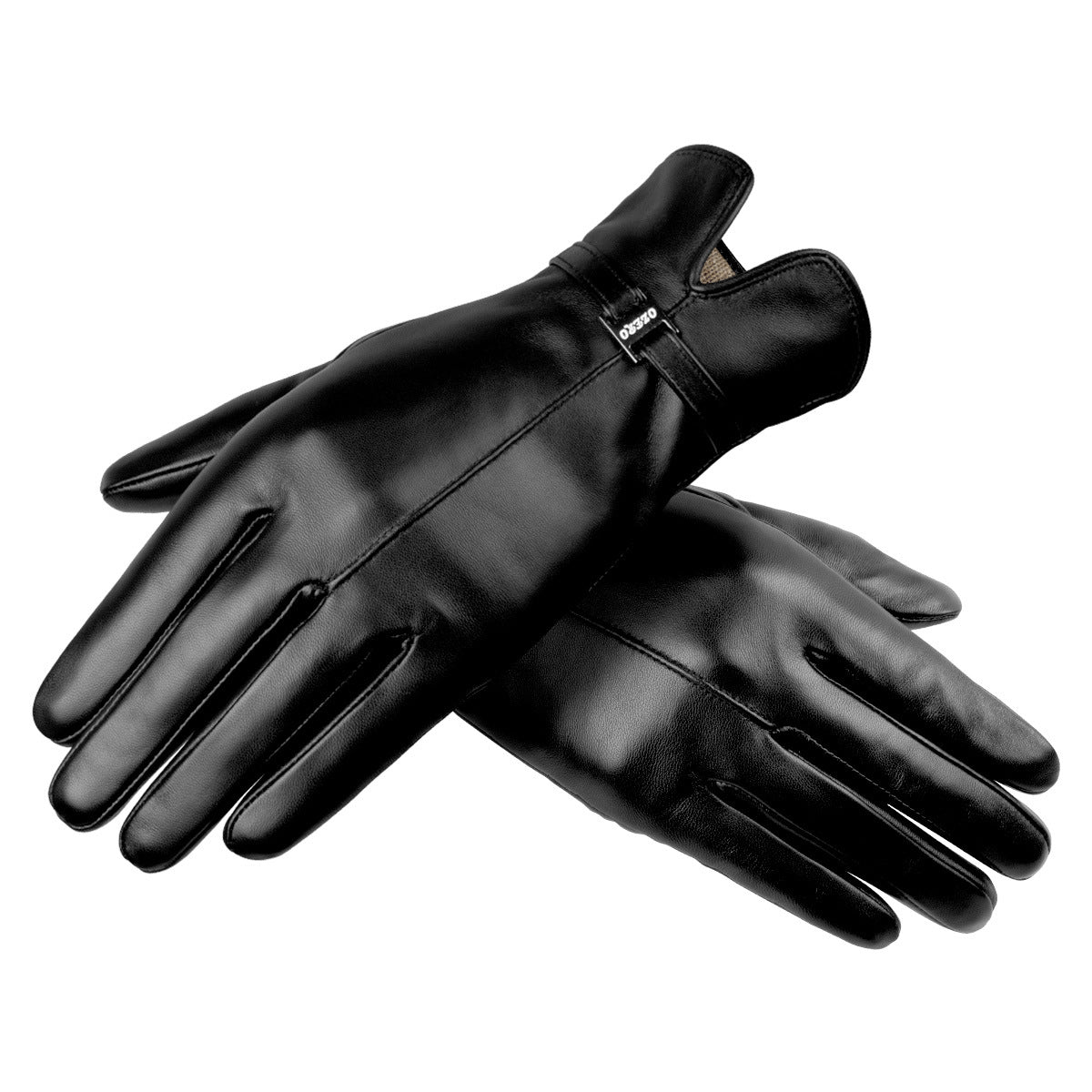 Korean Version Of Outdoor Sports Cycling Touch Screen Sheepskin Gloves
