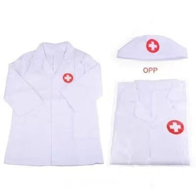 Children Play House Little Doctor Stethoscope Toy Suit