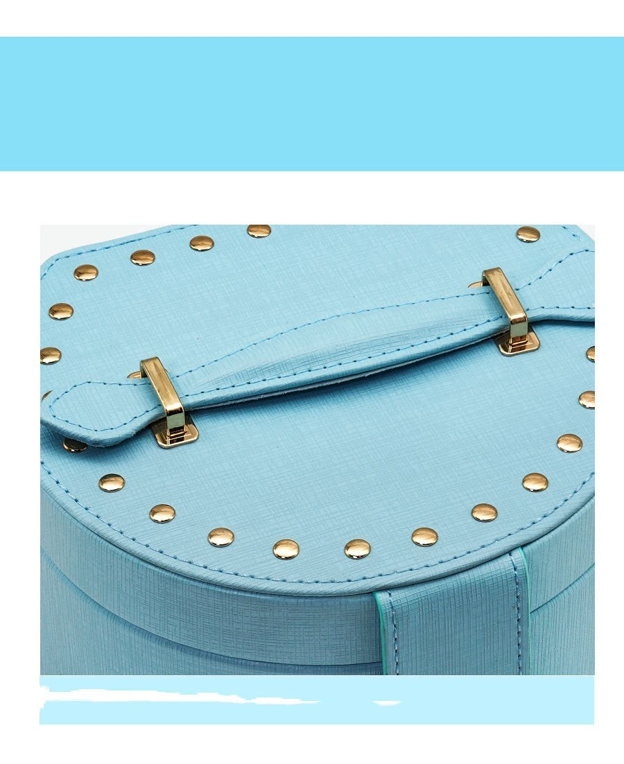 Creative High-end PU Leather Jewelry Storage Box