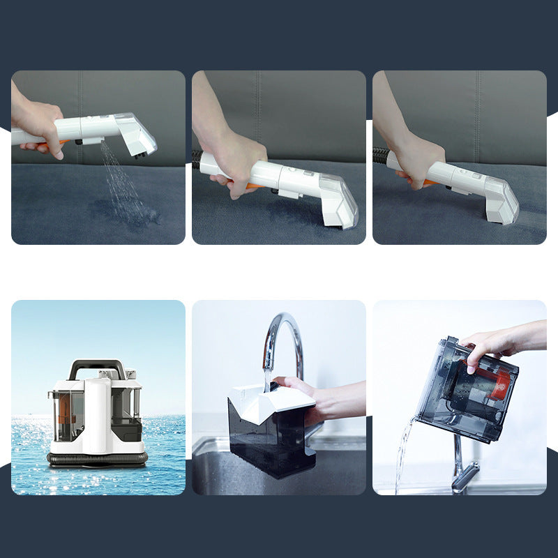 Lave-linge pour tissus Petit aspirateur ménager multifonctionnel