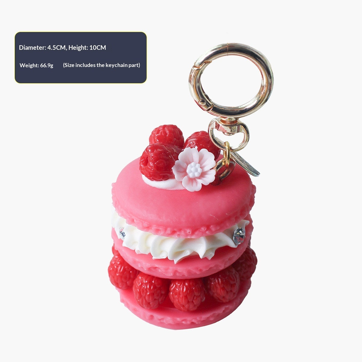 Girly Fruit Dessert Charm Authentic, Niche, And Minimalist Perfect For Besties As A Bag Pendant Or Keychain, Ideal As A Festive Gift
