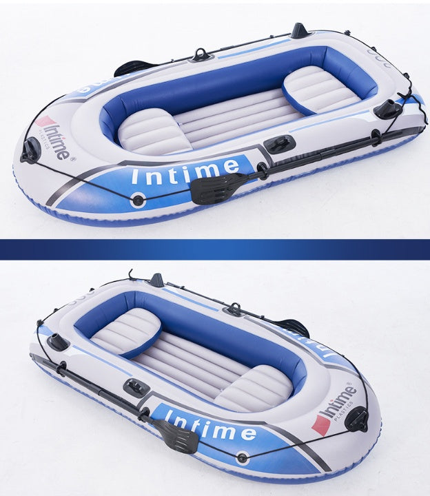 Sports nautiques d'extérieur deux kayaks gonflables, bateau pneumatique