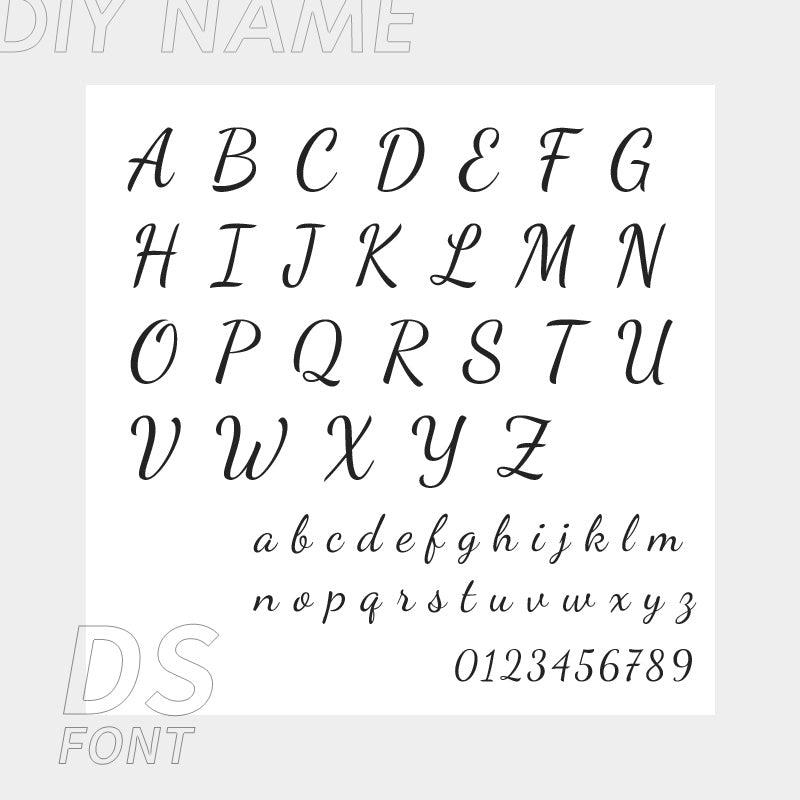 Bijoux personnalisés en acier inoxydable 316L, bracelet de cheville avec nom et alphabet anglais