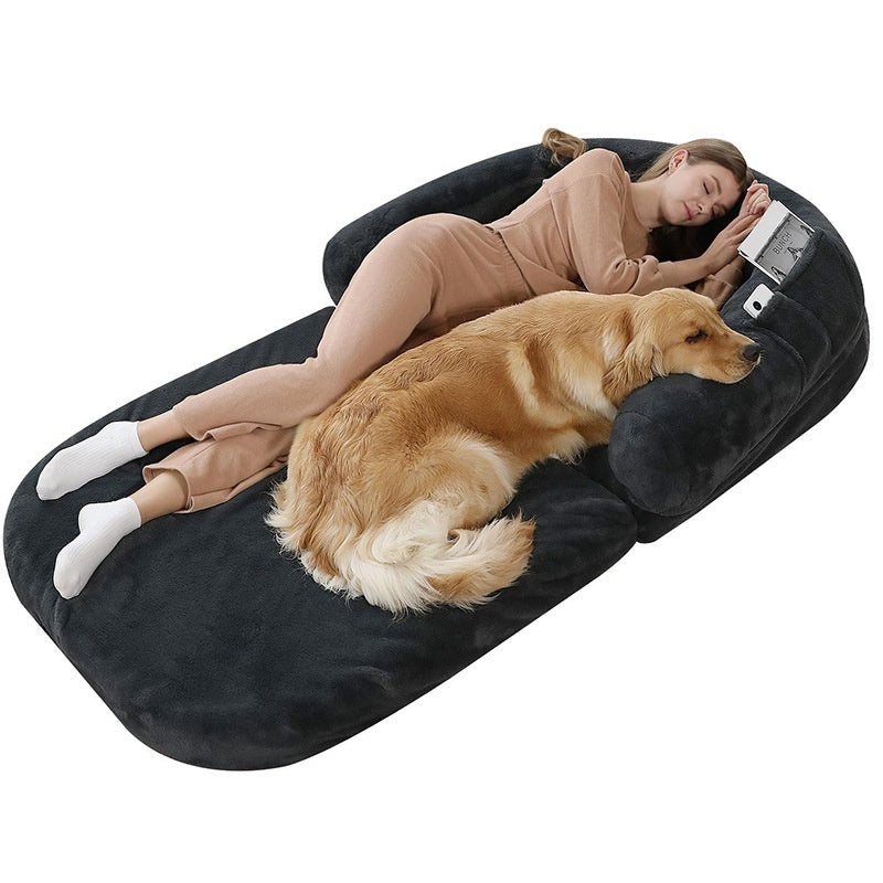 Lit pour chien détachable et lavable pour animaux de compagnie, canapé amovible, niche, maison de chat