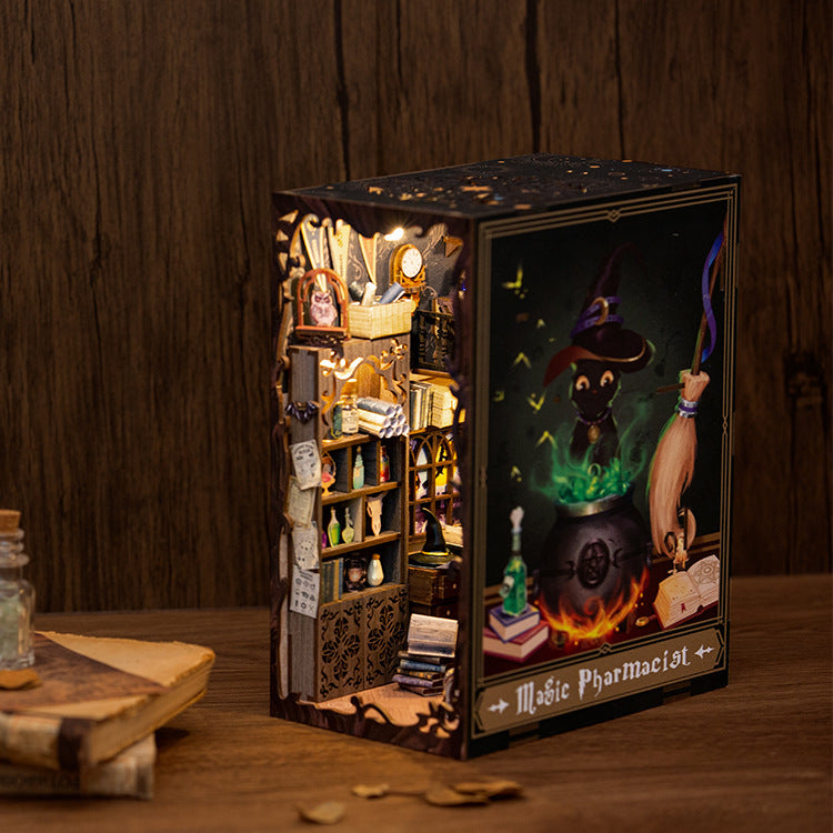 Magic Pharmacist Diy Wooden 3d Stereo Hand-assembled