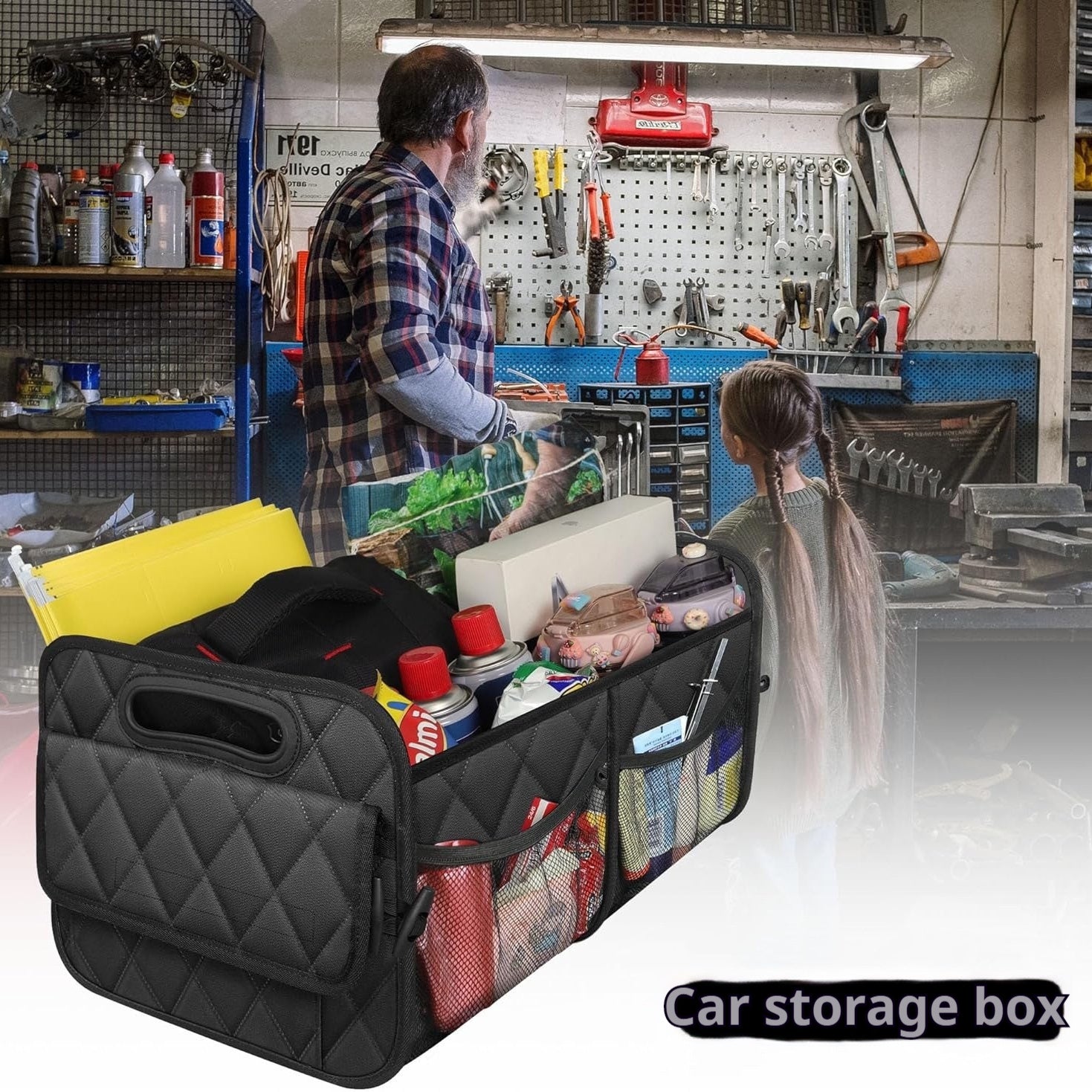 Trunk Car Storage Tail Box Finishing